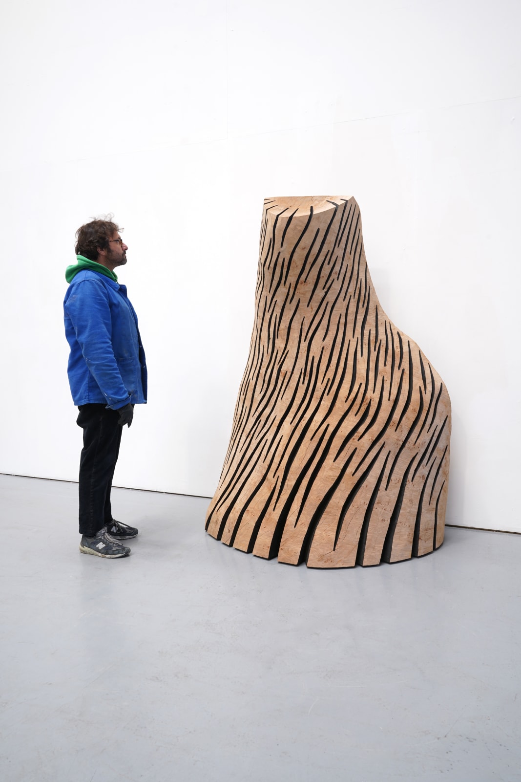 David Nash, Maple Swirl, 2025