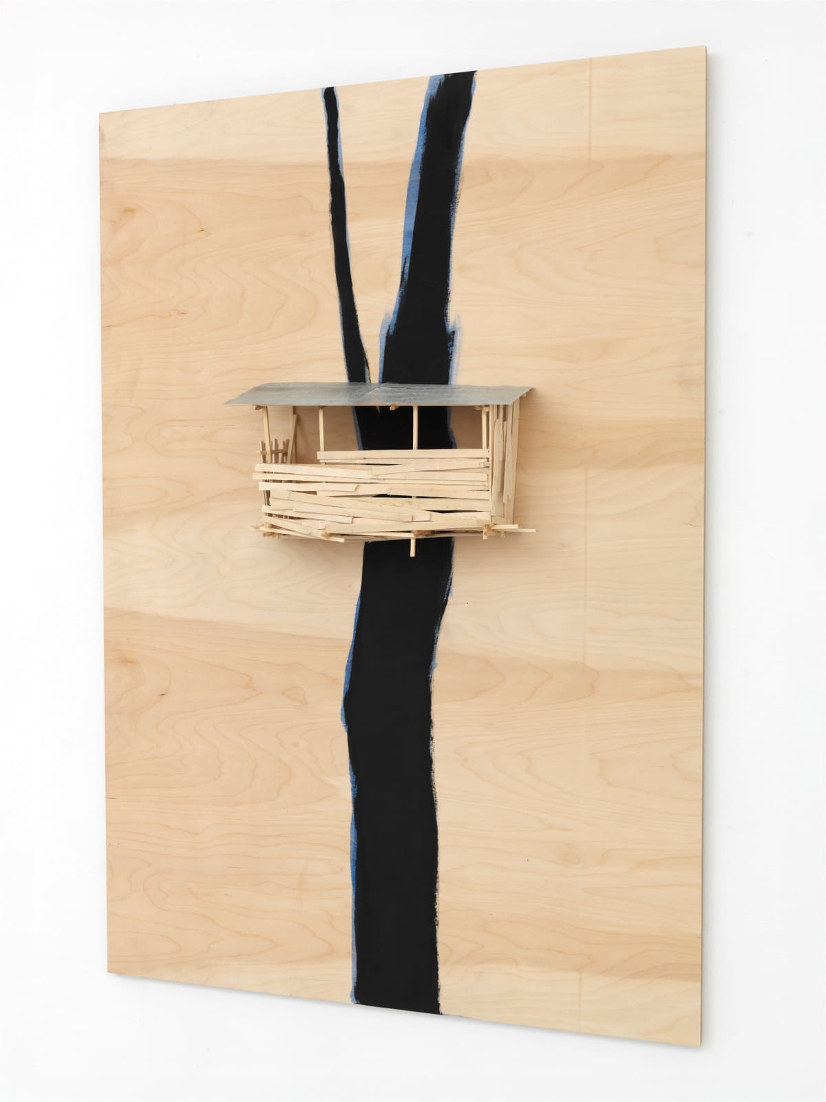 Tadashi Kawamata, Tree Hut Plan no. 87, 2025