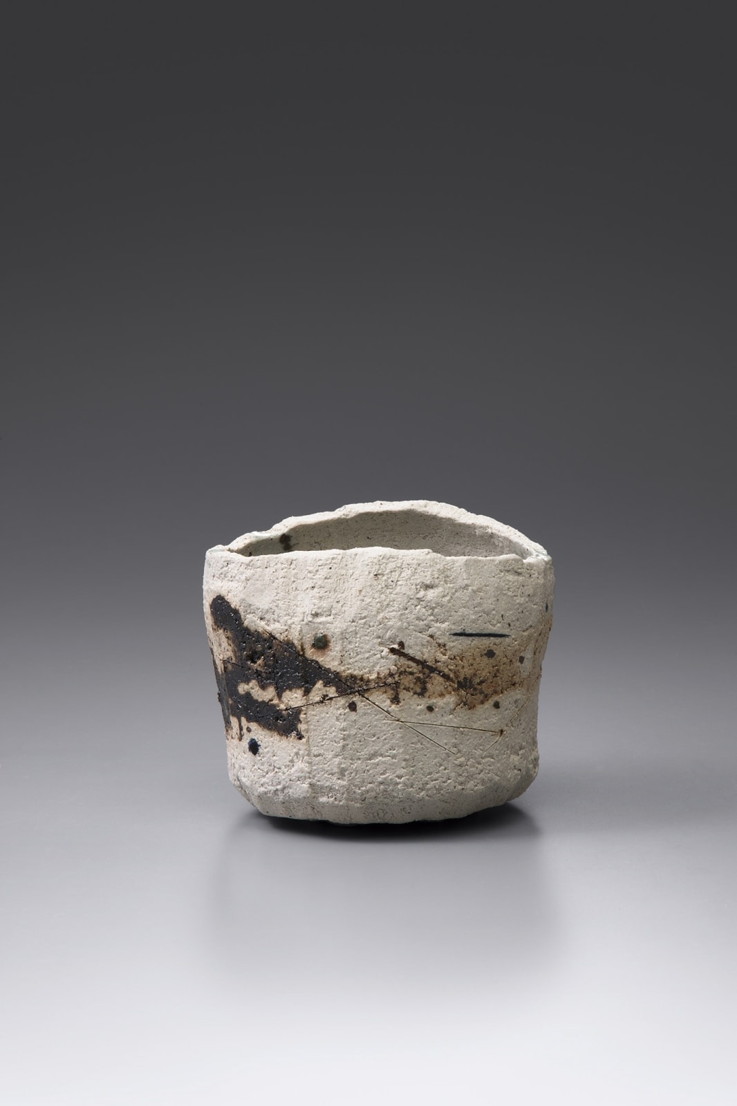 Raku Kichizaemon XV Jikinyu, So (as it is, element), 2021