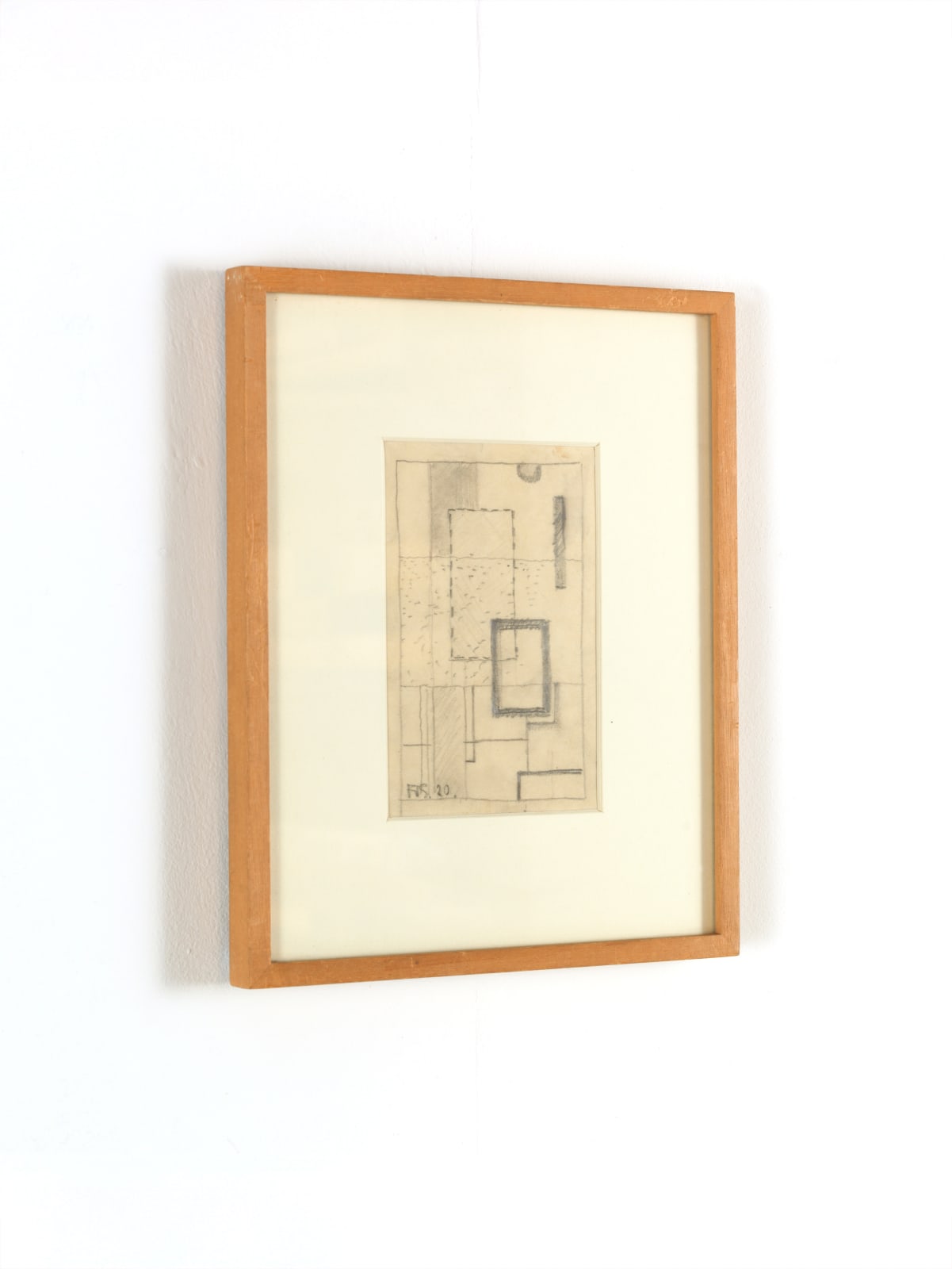 Friedrich Vordemberge-Gildewart, Etüde (D10), 1920