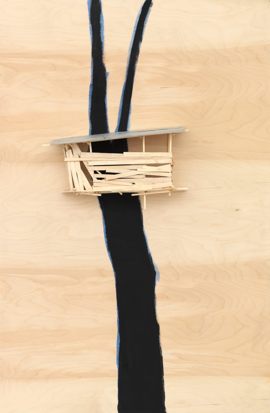 Tadashi Kawamata, Tree Hut Plan no. 88, 2025