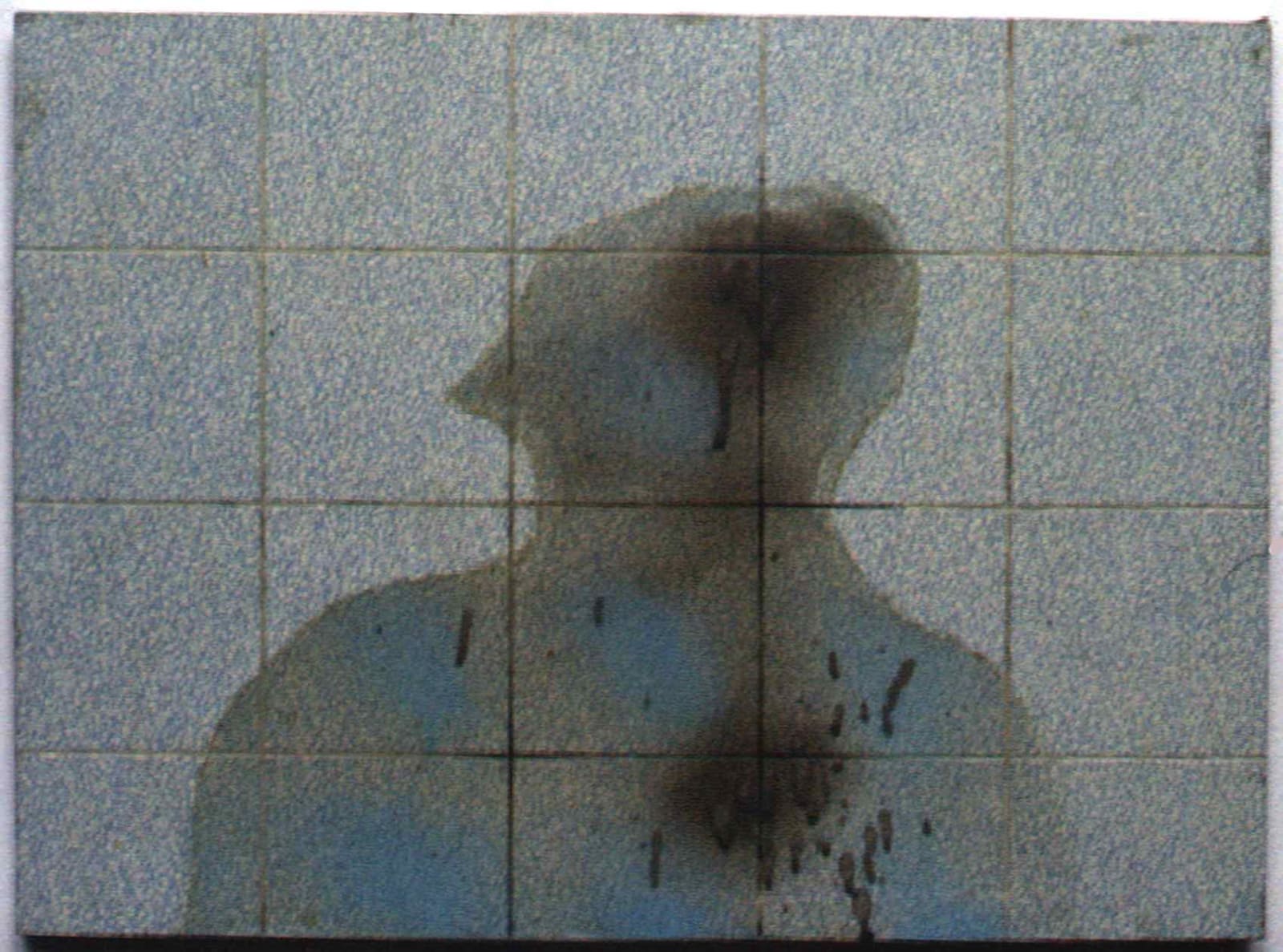Prunella Clough, Subway: Figure Passing 4, 1981