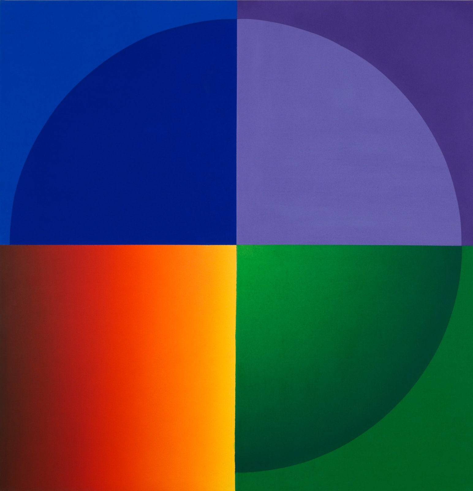 Peter Kalkhof, Colour and Space, Division as Unity, 2011