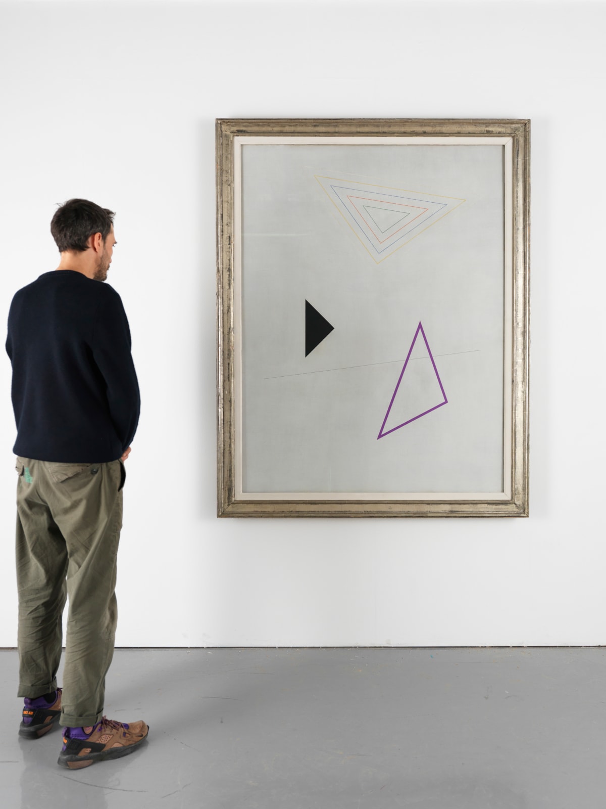 Friedrich Vordemberge-Gildewart, Composition No. 129 (mit Silber Rahmen), 1941