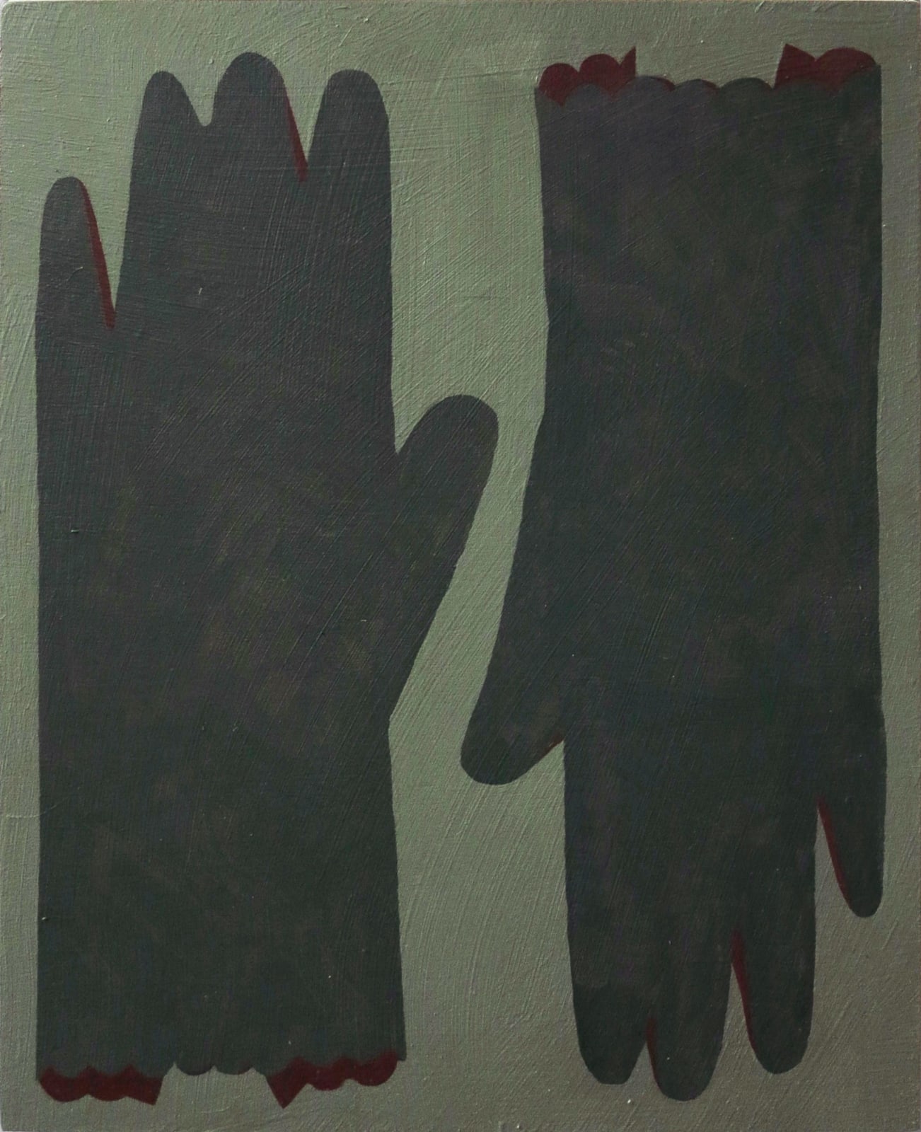 Nina Silverberg, Grey Gloves, 2024