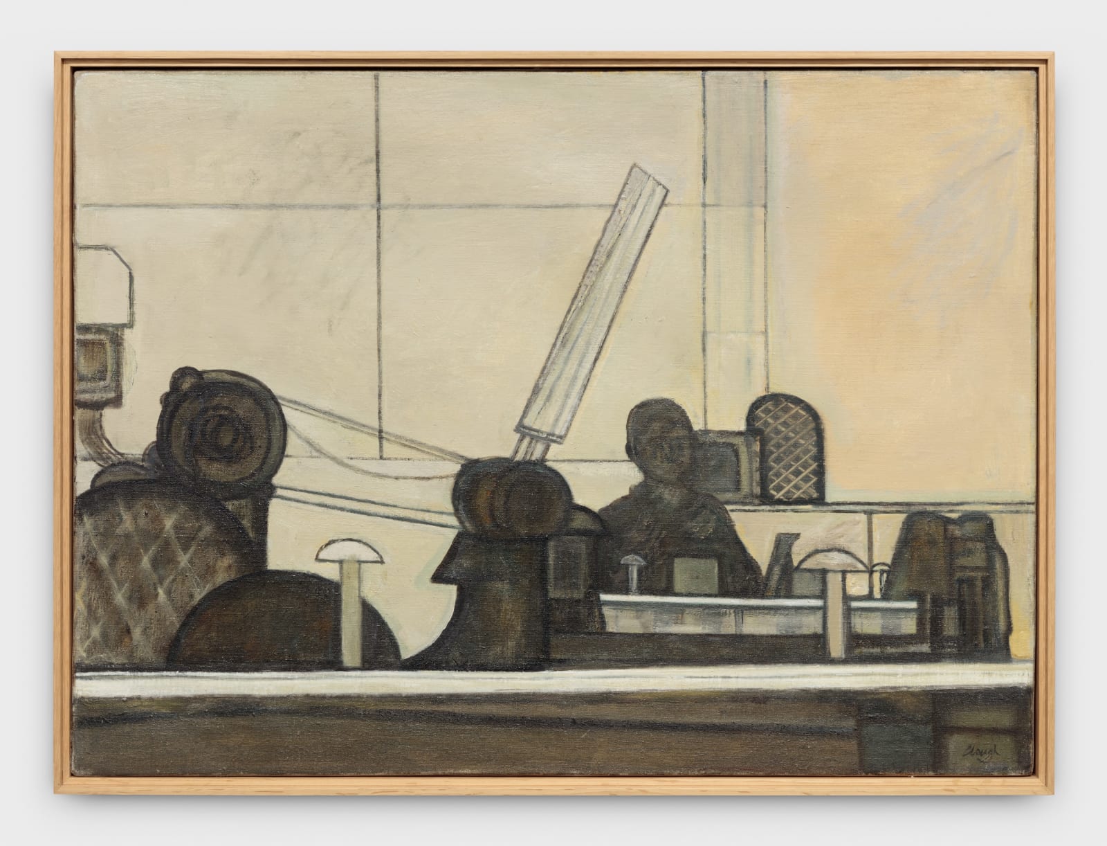 Prunella Clough, Man With Printing Press, 1953