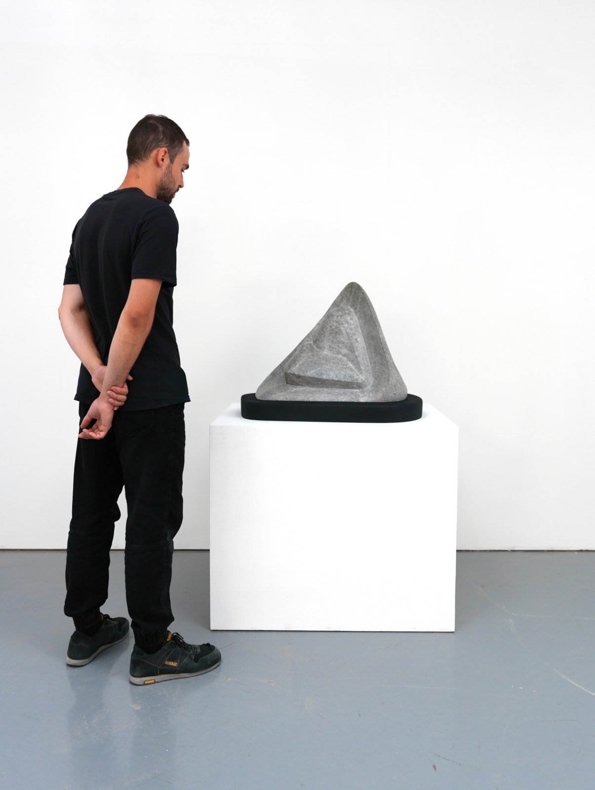Naum Gabo, White Stone, 1963-4