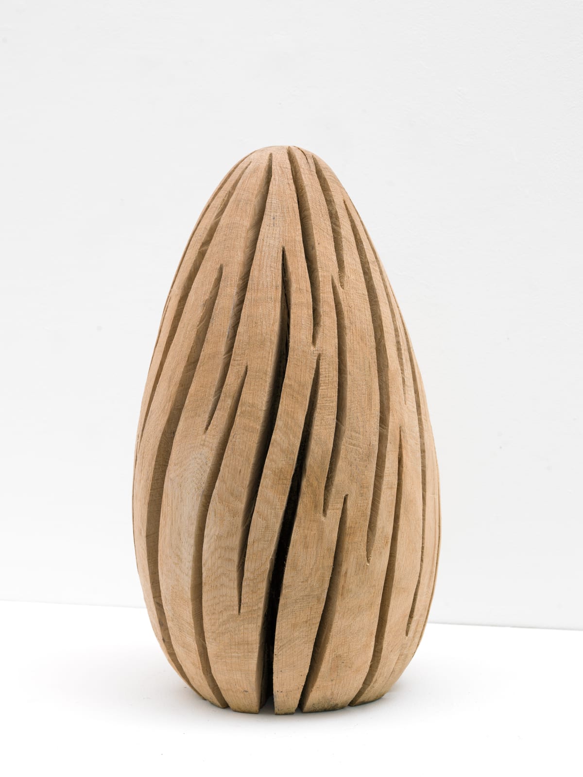 David Nash, Turning Egg, 2023