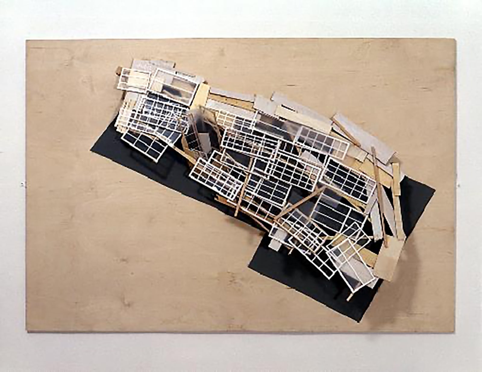 Tadashi Kawamata, Maquette for Annely Juda Gallery No.1, 1997