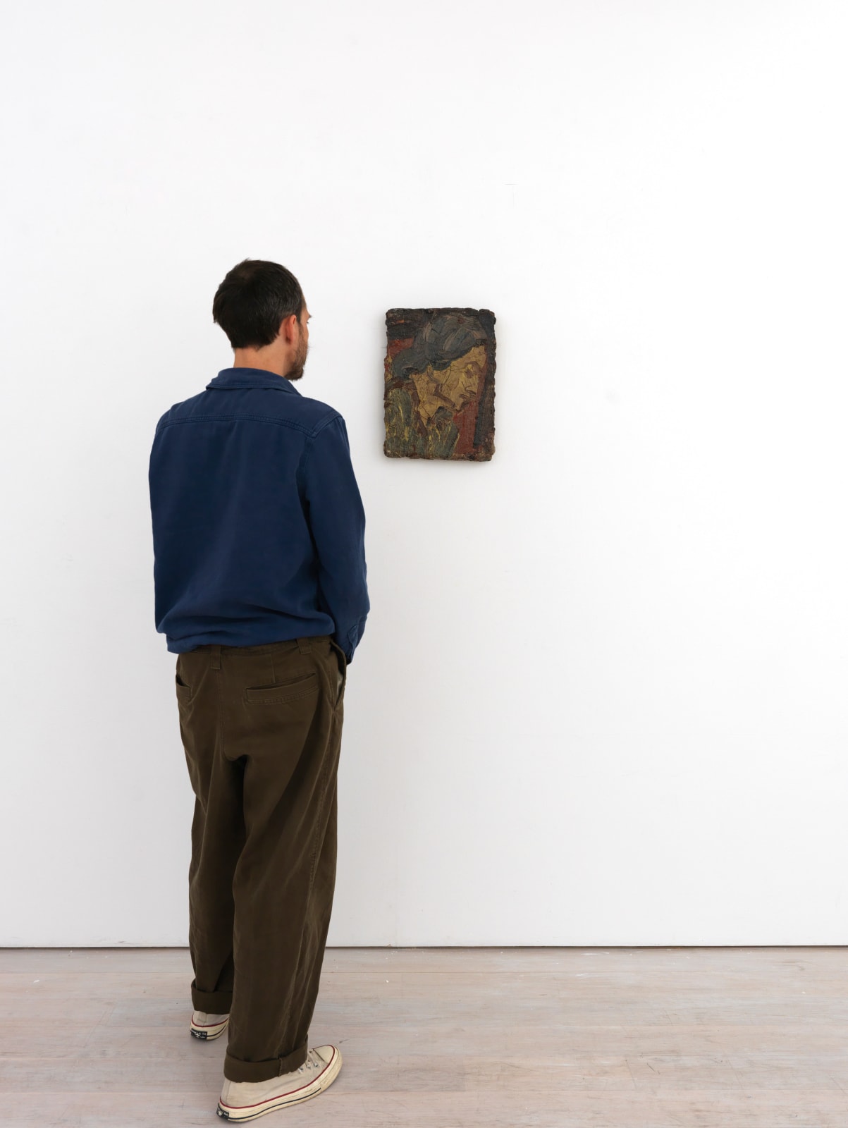 Leon Kossoff, Head of Peggy (No. 2), 1974