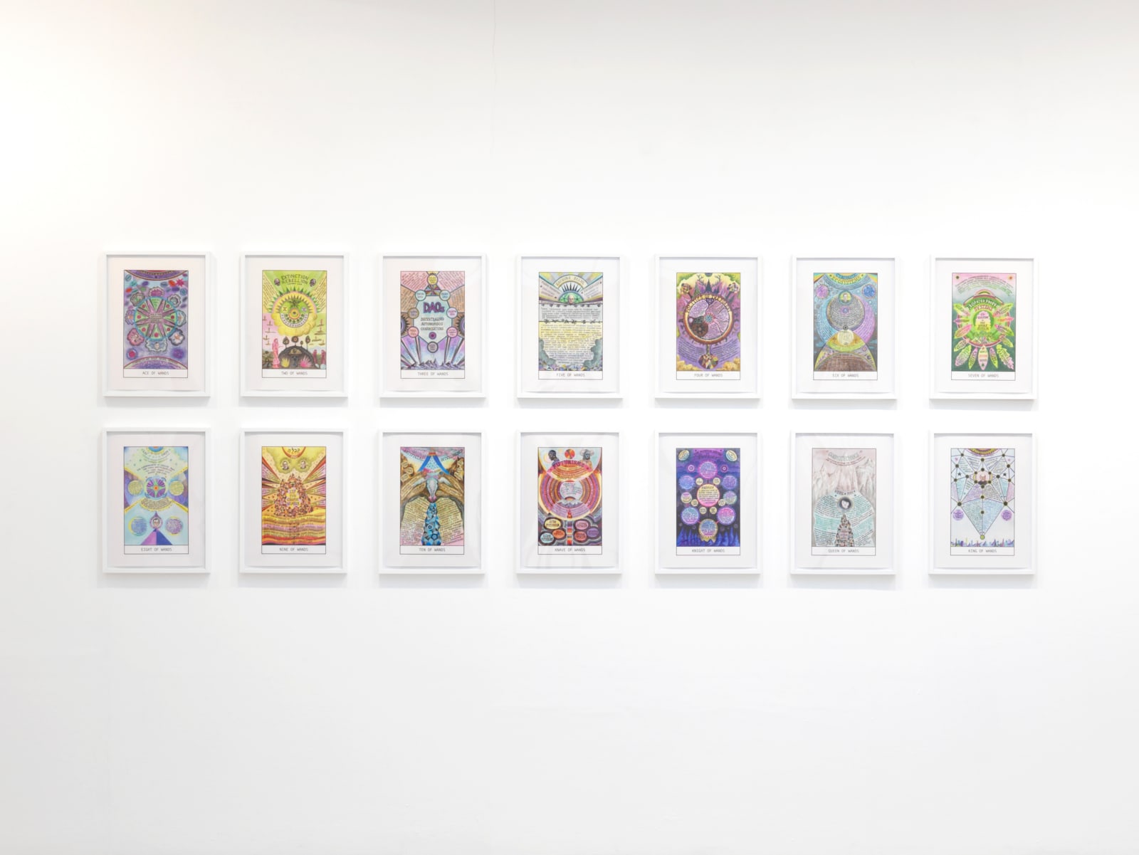 Suzanne Treister, HEXEN 5.0/TAROT/Wands, 2023-25