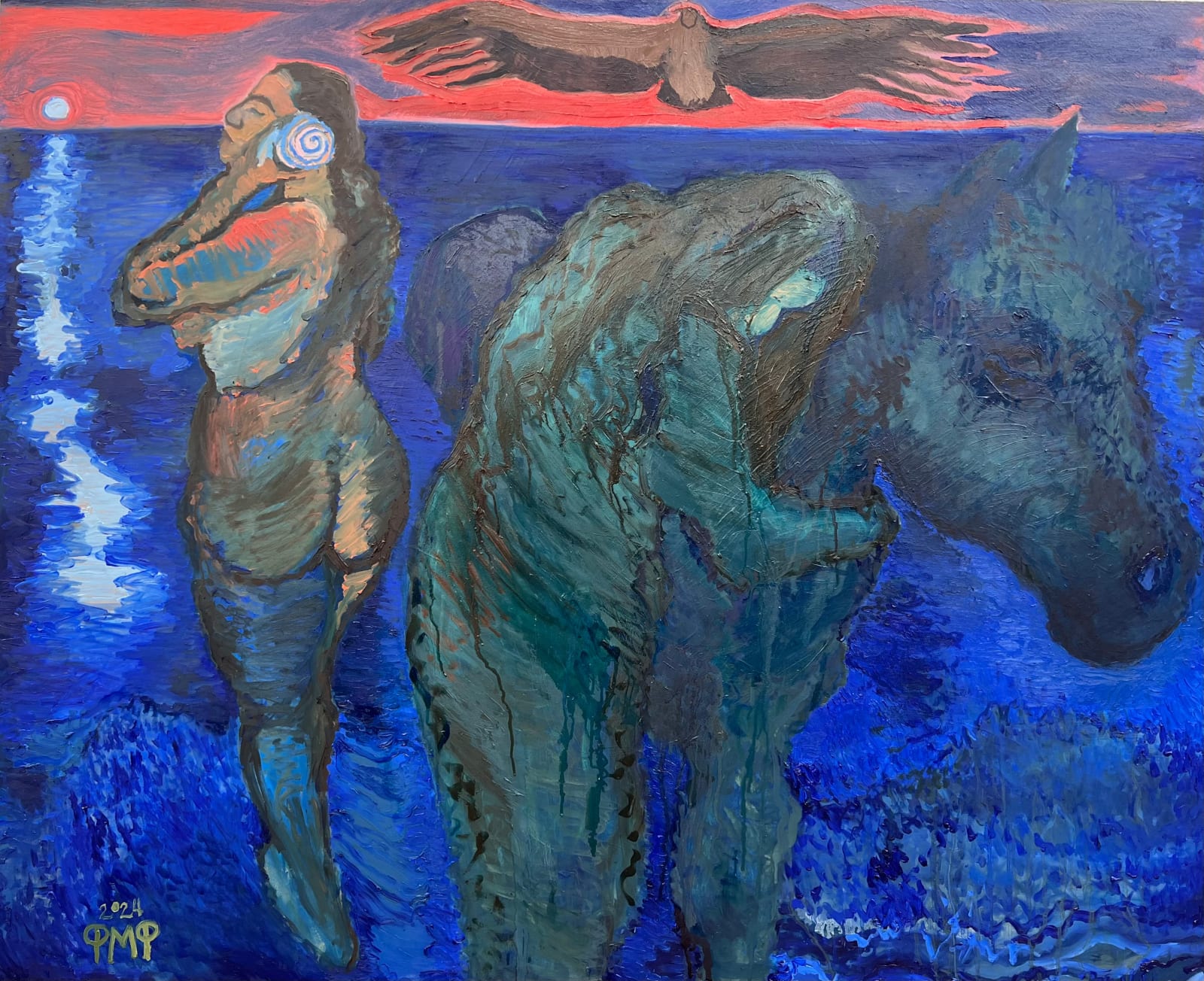 Poppy Mercedes Pearce, You can lead a horse to water but you can't make it drink, 2024