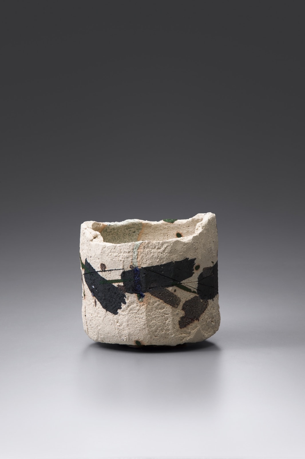Raku Kichizaemon XV Jikinyu, Gai (soften, peaceful), 2022