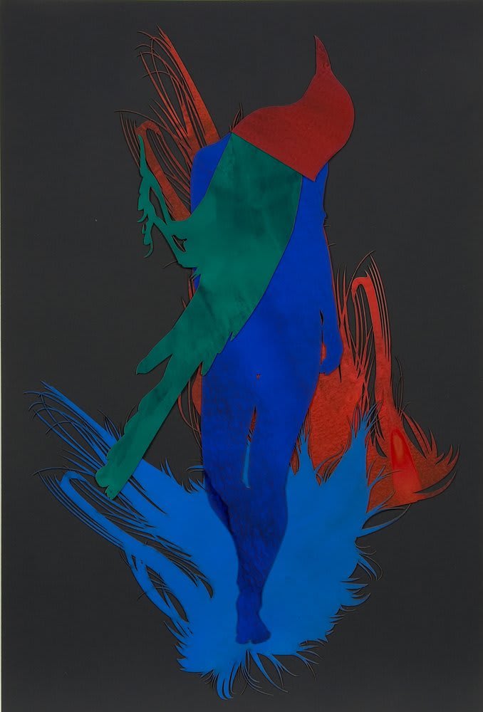 Carlos Amorales, Cromofobias Negras, 2010