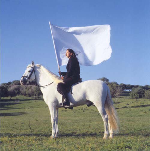 Marina Abramovic, The Hero (for Antonio), 2001