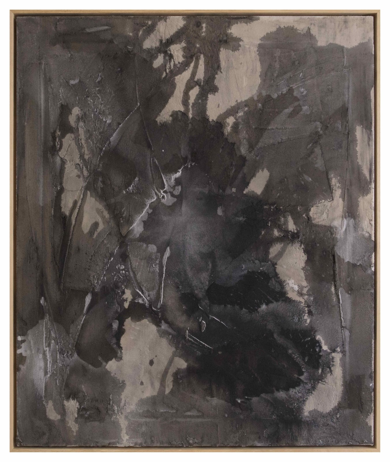 Roberto Coda Zabetta, Untitled 27 ( oldlace#fdf5e6, dimgrey#696969 and black#000000 ), 2016