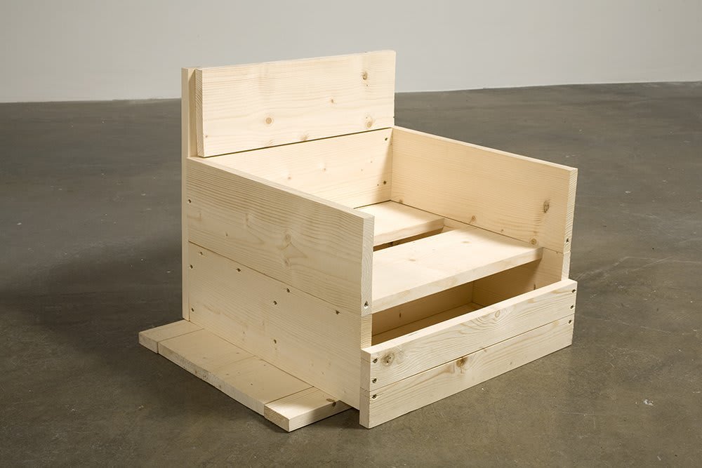 Ryan Gander, The Last Rietveld (Rietveld Reconstruction: Yentl and Lani), 2008