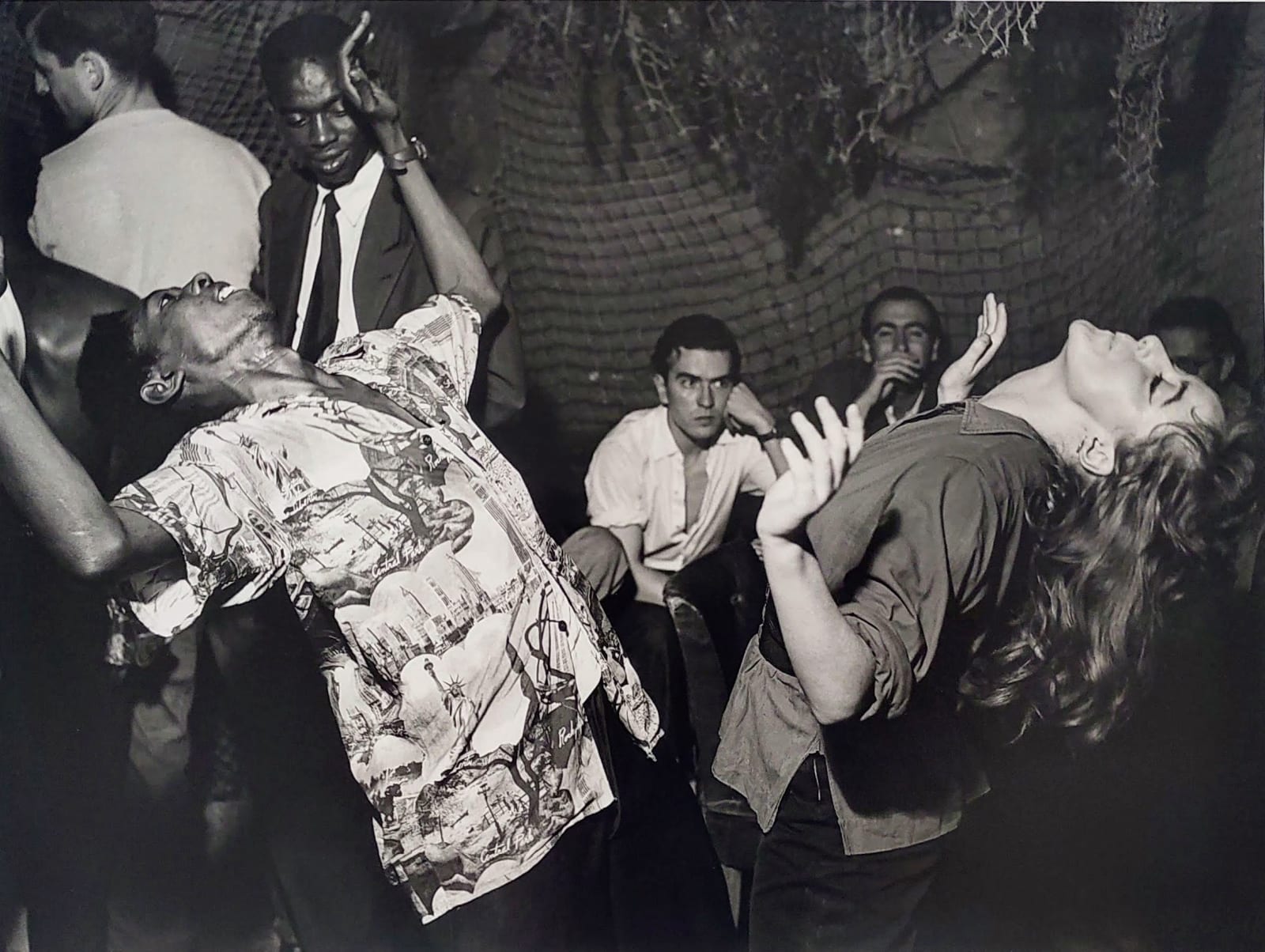 Ed van der Elsken, Vali Myers and dance partner, Paris, 1950 ca.
