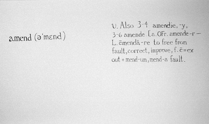 Jenny Perlin, From the Amend film, nr. 1, 2005