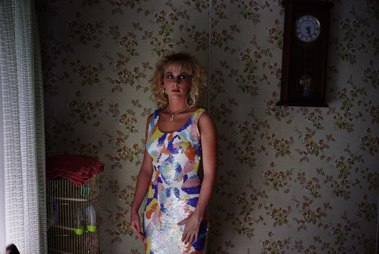 Bertien van Manen, Camy wearing dress, Kentucky, 1987