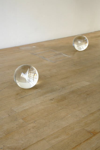 Ryan Gander, A sheet of paper on which I was about to draw, as it slipped from my table and fell to the floor, 2008