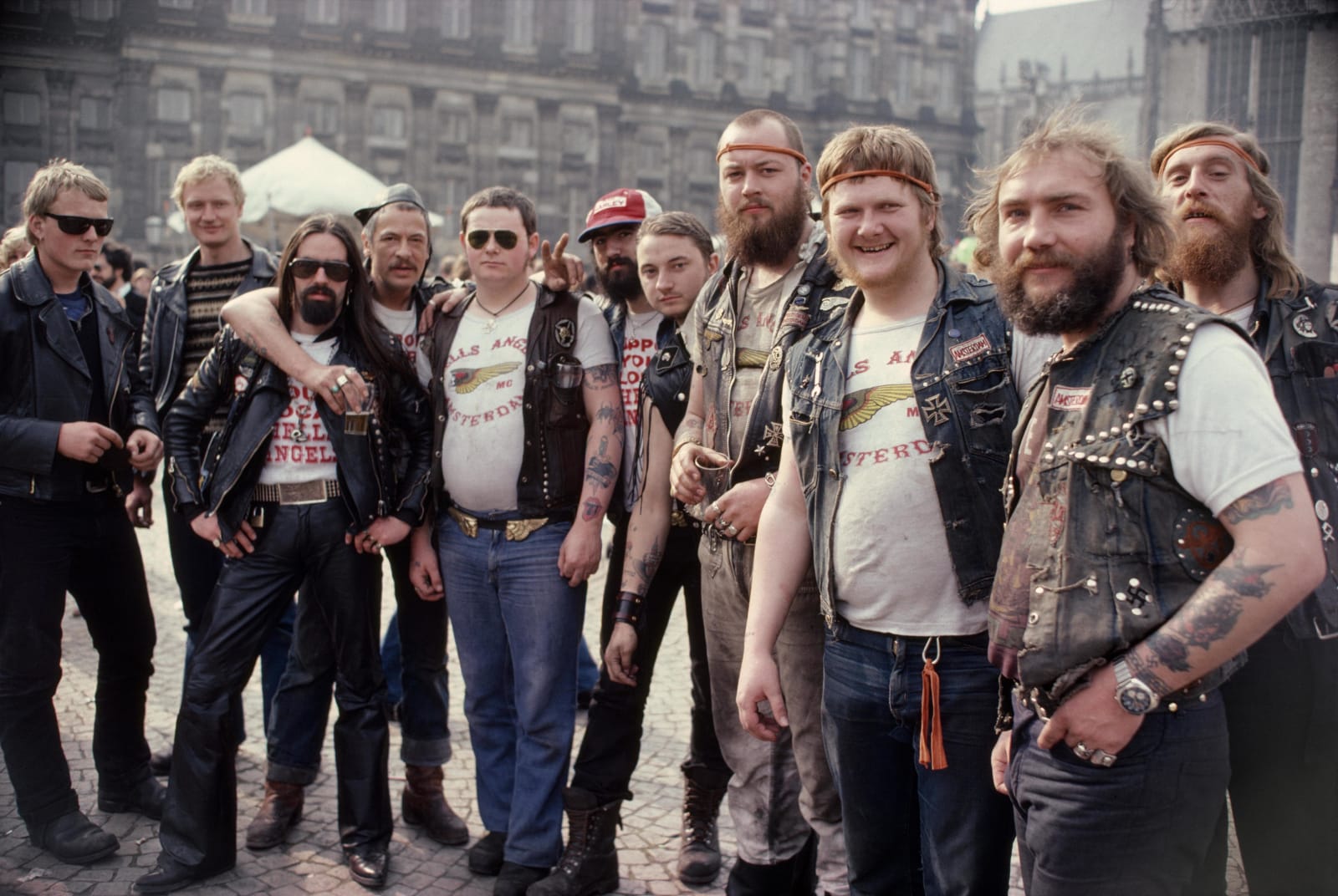 Ed van der Elsken, Queen's Day, Dam, Amsterdam, 1979
