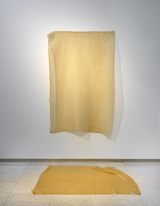 Sarah van Sonsbeeck, One bar of gold, tapestry #2, 2016