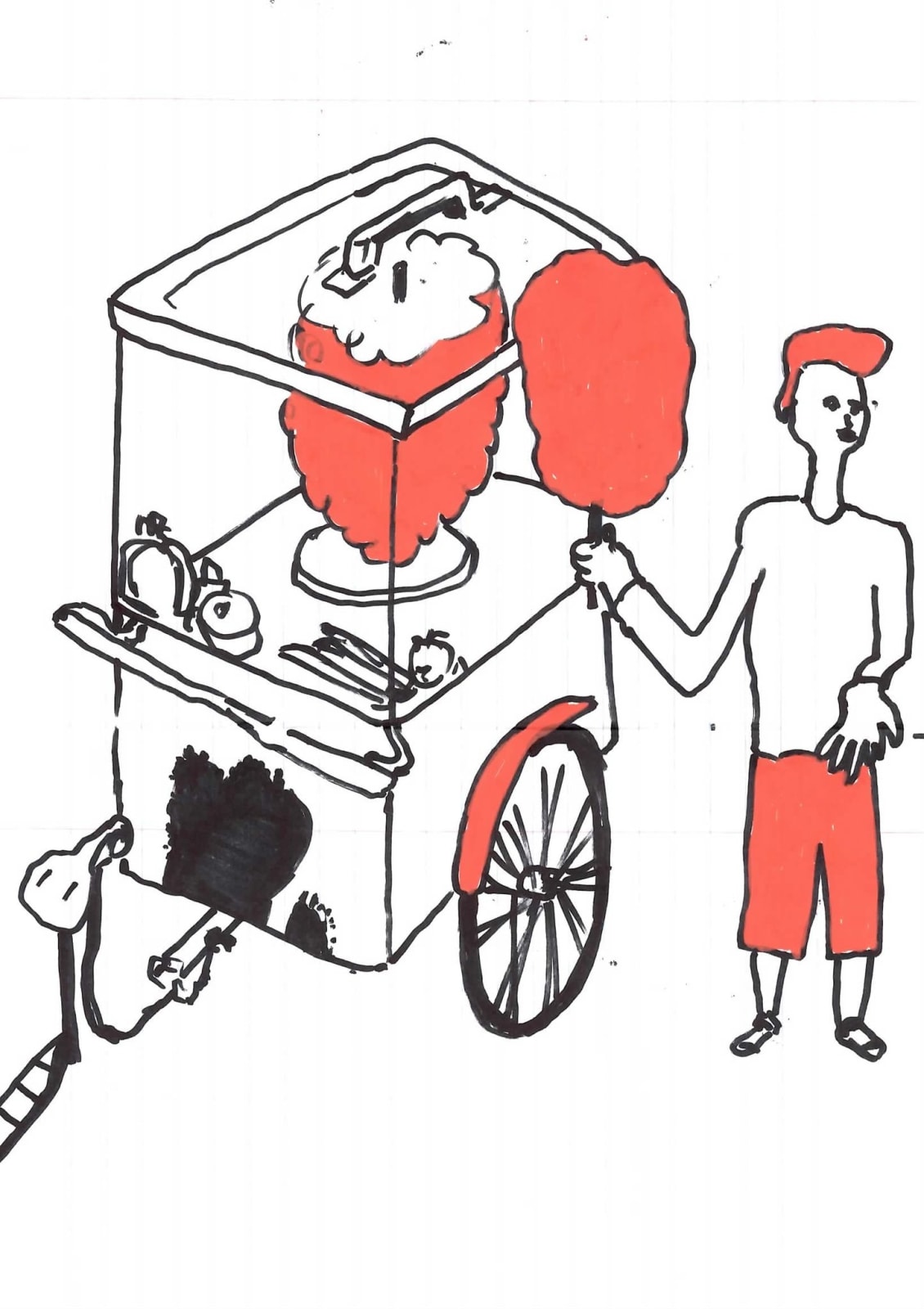 Dick Verdult, Dibujos Pasajeros (Barbapapa), 2010