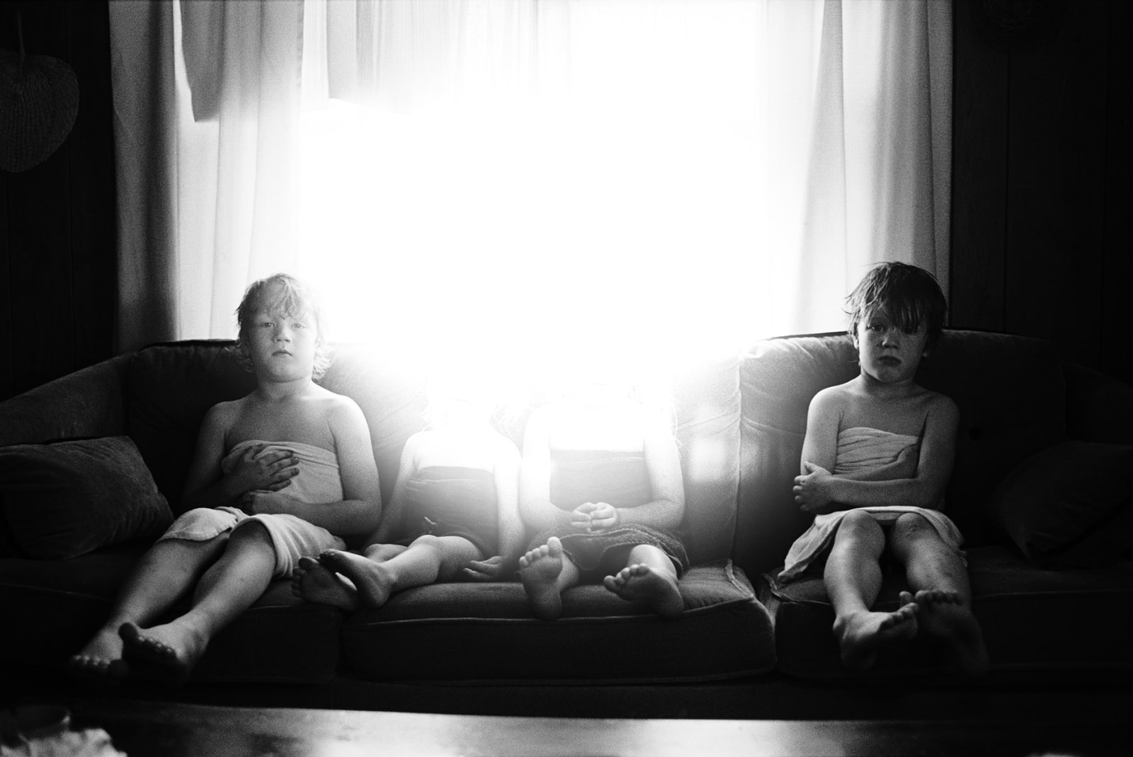 Bertien van Manen, Justin, Amanda, Megin, Chet, Cumberland, Kentucky, 1987