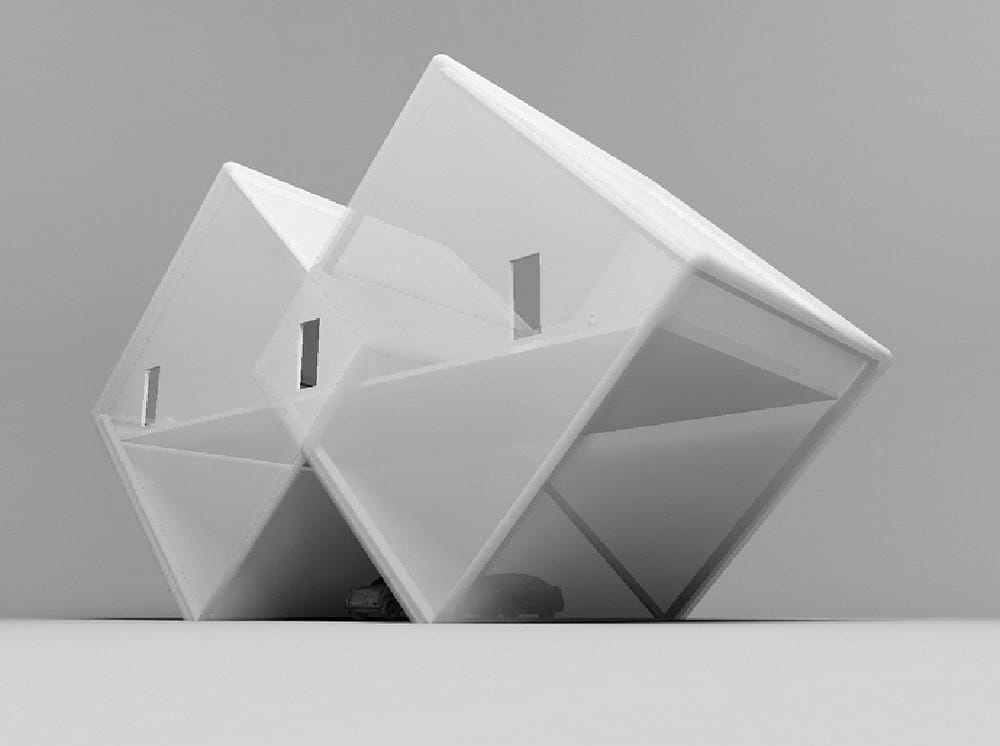 Alicia Framis, NEW BUILDINGS FOR CHINA, Square unit family, 2008