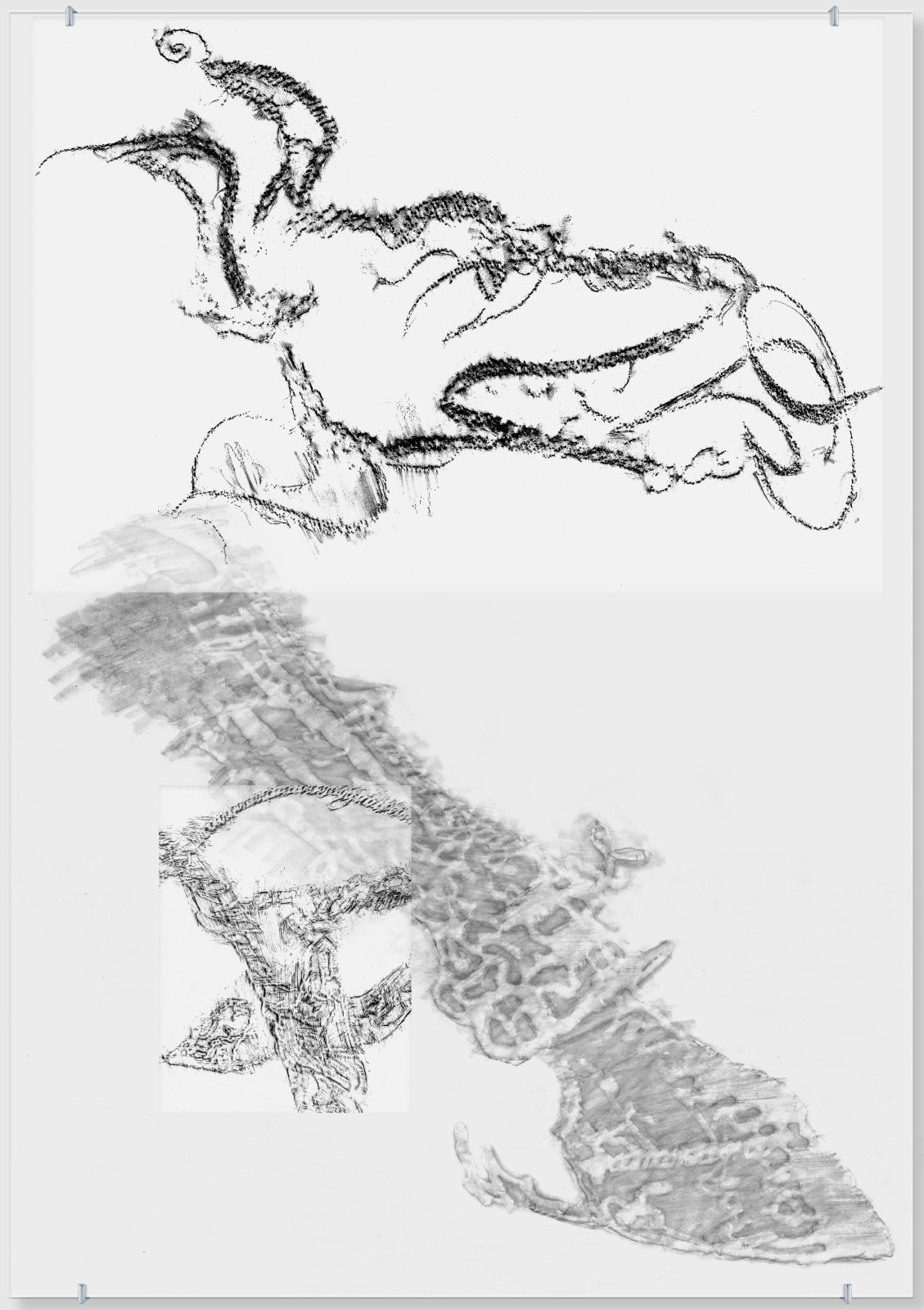 Josse Pyl, Rubbing Teeth Till Words Appear III, 2019-2020