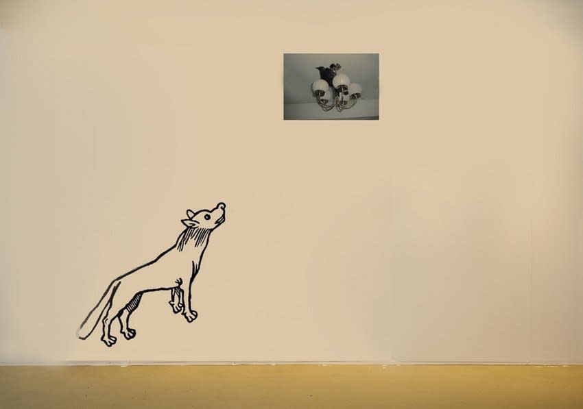 Victor Man, Untitled (Without going into the extravagance that’s in trees), 2006