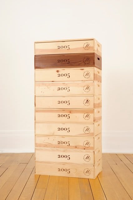 Anya Gallaccio, Motherlode Zinfandel, 2005-2007