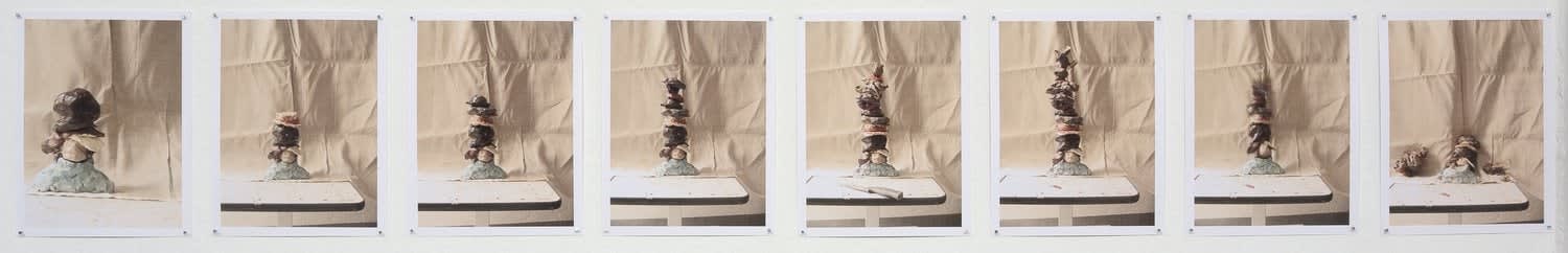 Felix Gmelin, Color disposal study turning into a balance test, 2011
