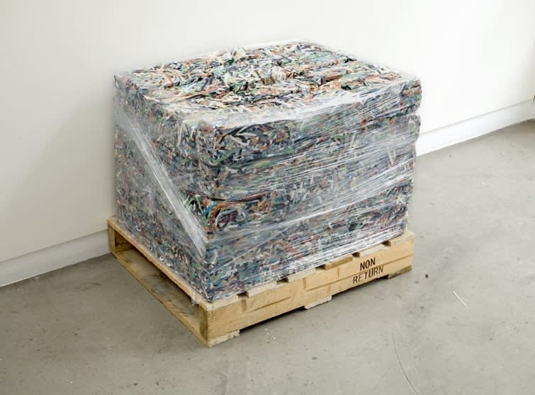 Ryan Gander, You said I was an empty page to you, 2008