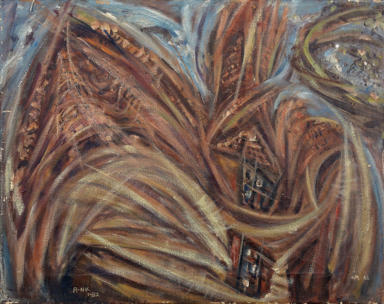 Paintings, Cottage, Smarden, Kent, 1982