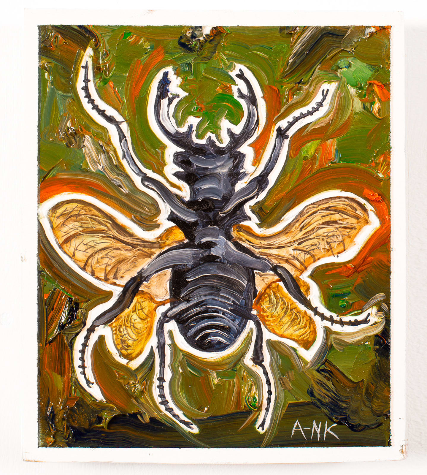 Paintings, Upturned Scarabe, 2018
