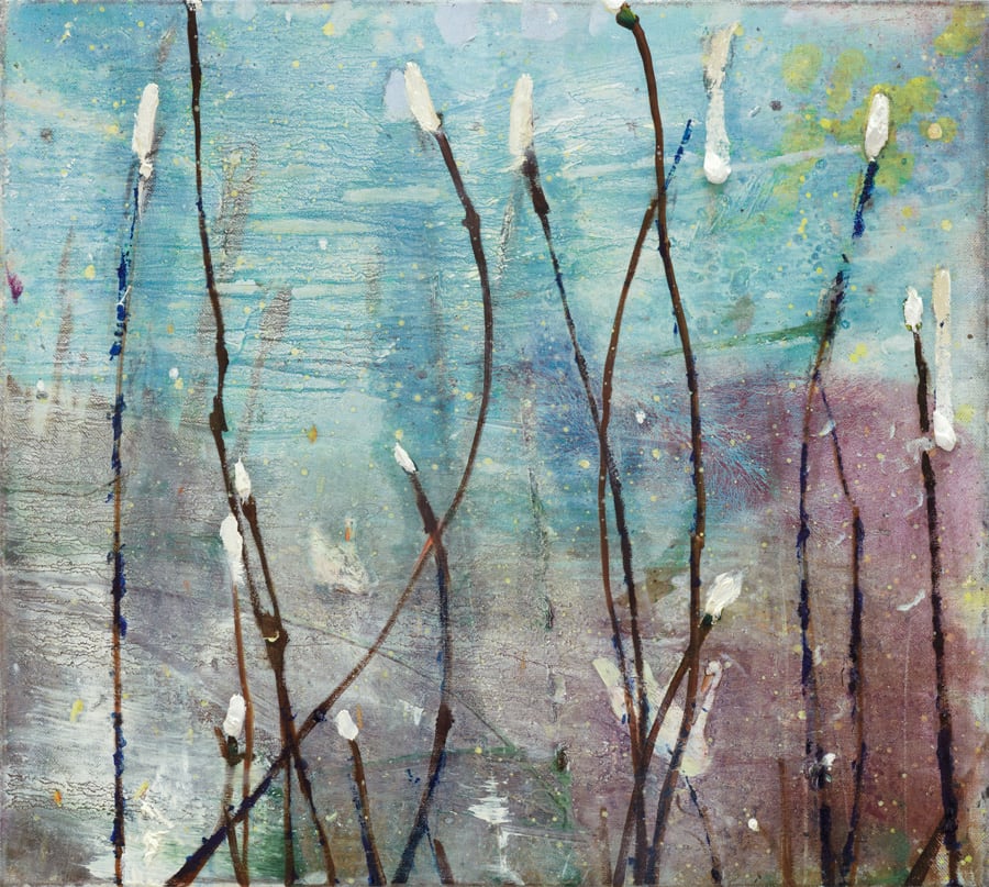Elizabeth Magill, Titanium Swans, 2012