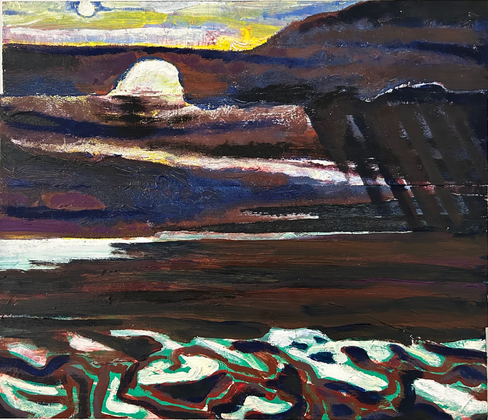 Bob & Roberta Smith, Ramsgate to Calais Storm, 2024-2025