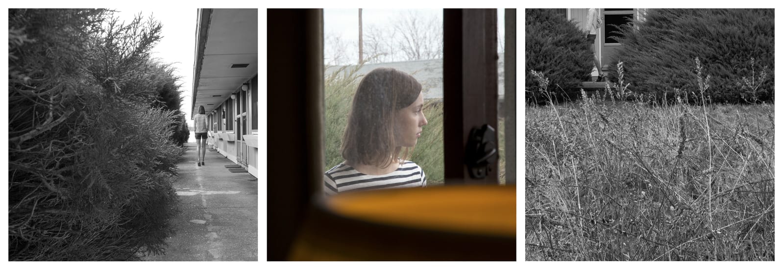 Barbara Probst, Exposure #123.1, Greenport, N.Y., Silversands Motel, 1400 Silvermere Road, 04.03.17, 12:01 pm, 2017