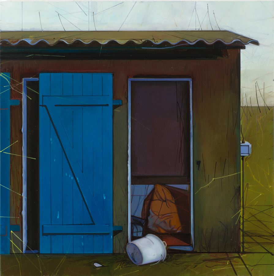 Thoralf Knobloch, Hütte im Wald, 2010-2011