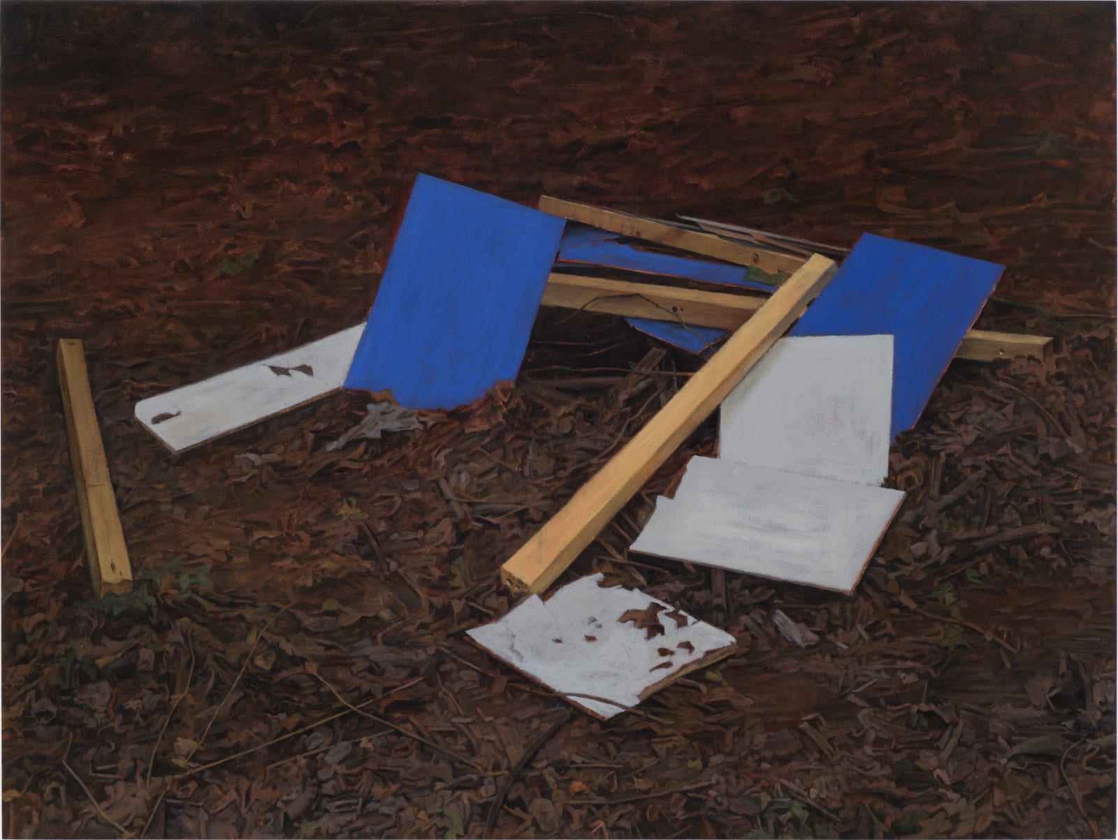 George Shaw, She Had an Horror of Rooms, 2014 - 2015