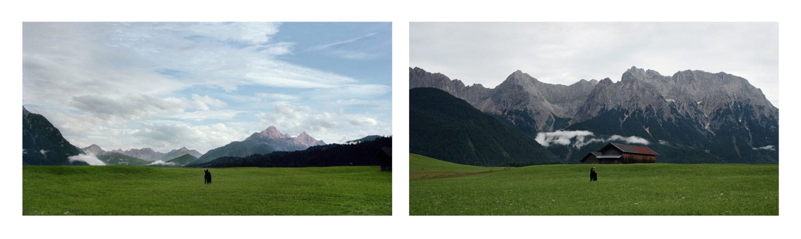 Barbara Probst, Exposure #92: Mittenwald, Buckelwiesenweg, 07.08.11, 7:28 p.m., 2011