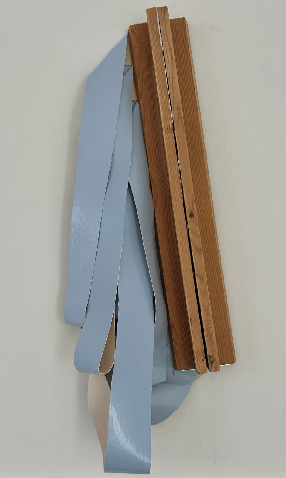 Angela de la Cruz, Half Hurdle (Pearl Blue), 2024