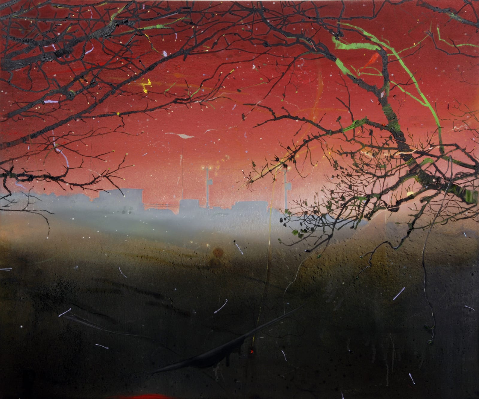 Elizabeth Magill, Red Generator, 2008