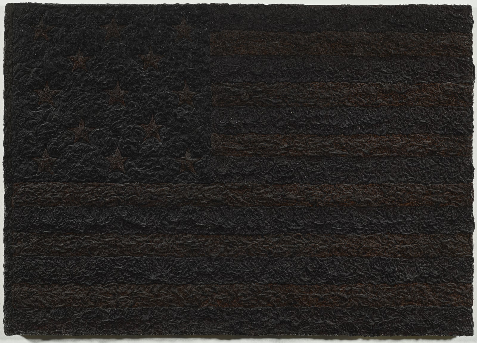 Mark Alexander, American Bog (Study for Flag 1777), 2013