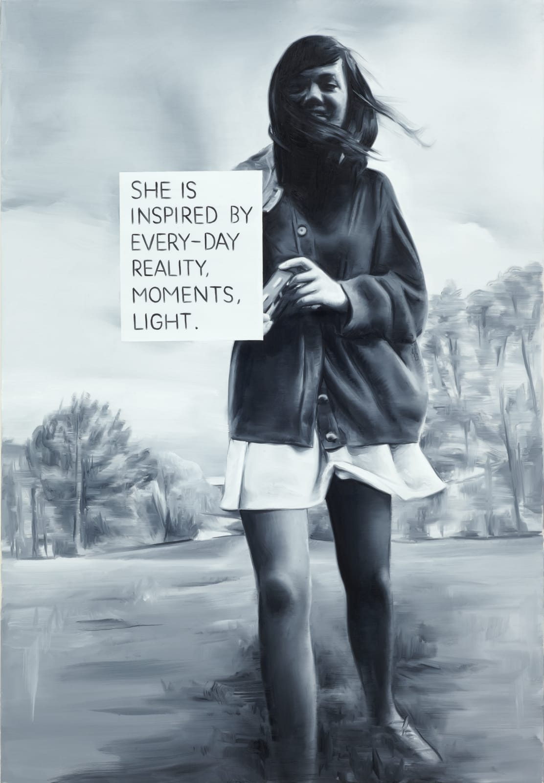 Marcin Maciejowski, She is inspired by every-day reality, moments, light (Anna Mokrzycka), 2012