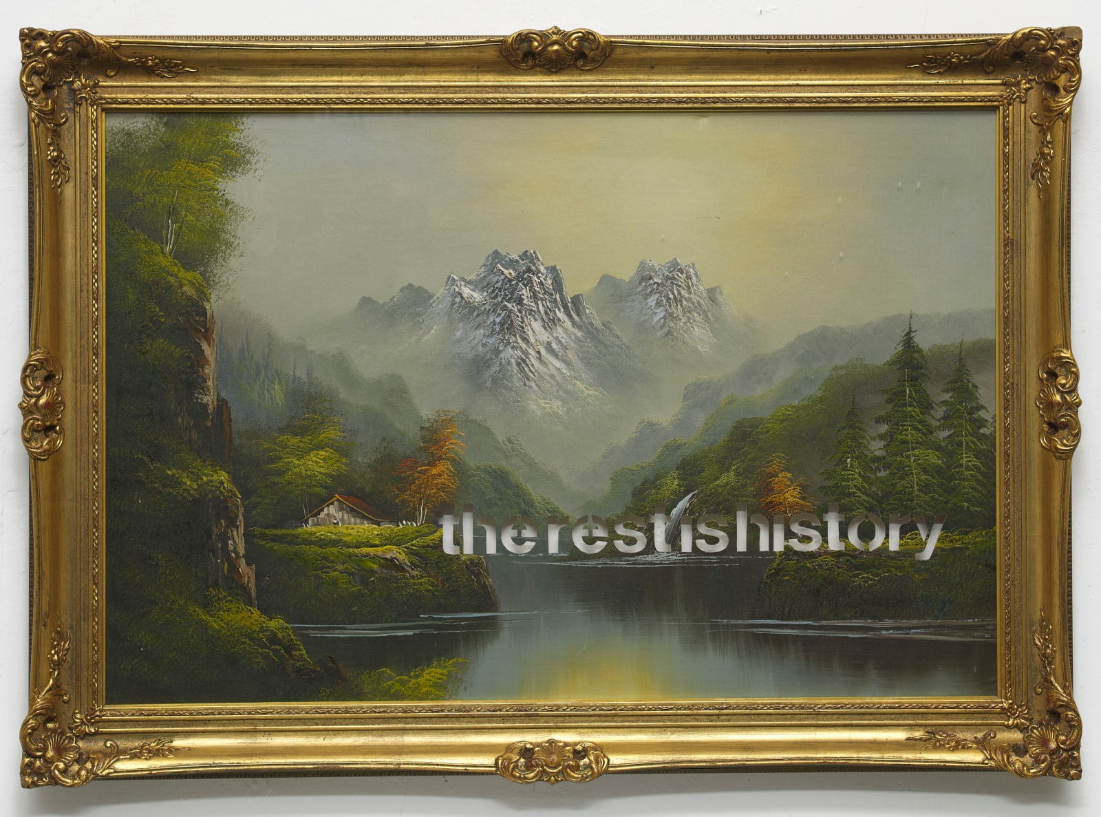 Amikam Toren, Armchair Painting, (the rest is history), 2021