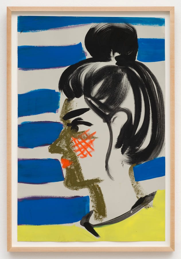Ella Kruglyanskaya, Profile with Hair Bun, 2015