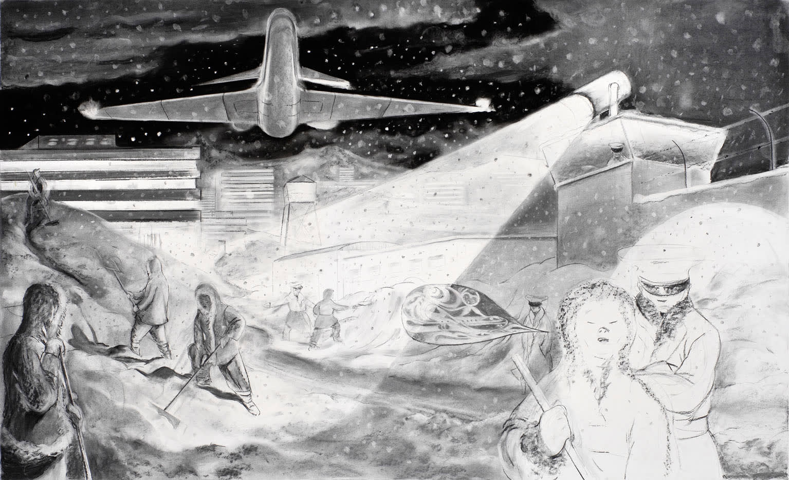 Tilo Baumgärtel, Landing Strip, 2008